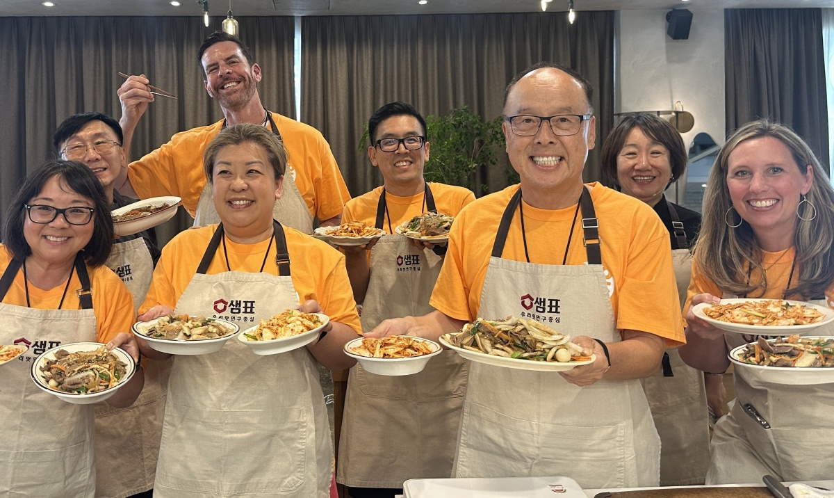 샘표, 한식 요리 체험 프로그램 진행
