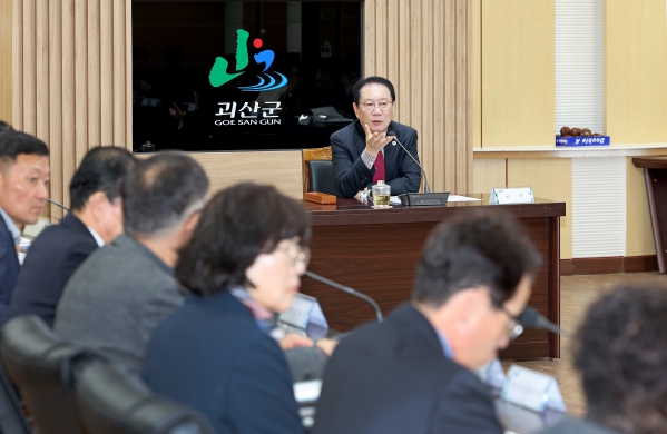 충청북도 괴산군, 폭염 특보에 따른 분야별 대응 상황 점검