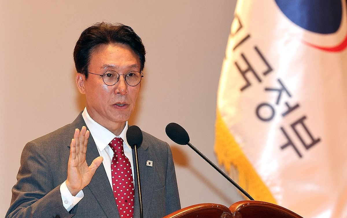 취임 선서하는 김민석 국무총리(사진=연합뉴스)