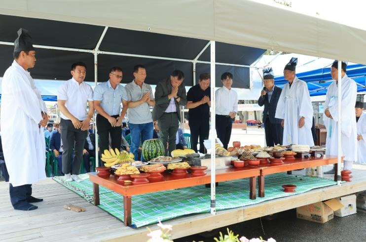 해수욕장 개장식 및 안전기원제(구시포).