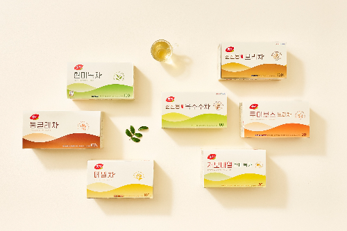 동서식품, ‘차(茶)’ 패키지 디자인 리뉴얼