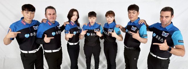 휴온스 당구단 '헬스케어 레전드', 새 시즌 선수단 변동 없이 출격