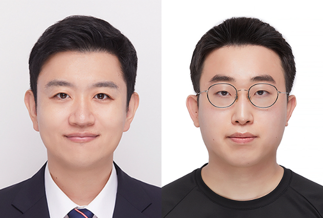 (왼쪽부터) 동국대 에너지신소재공학과 안건형 교수, 이재연 박사과정생. 사진=동국대