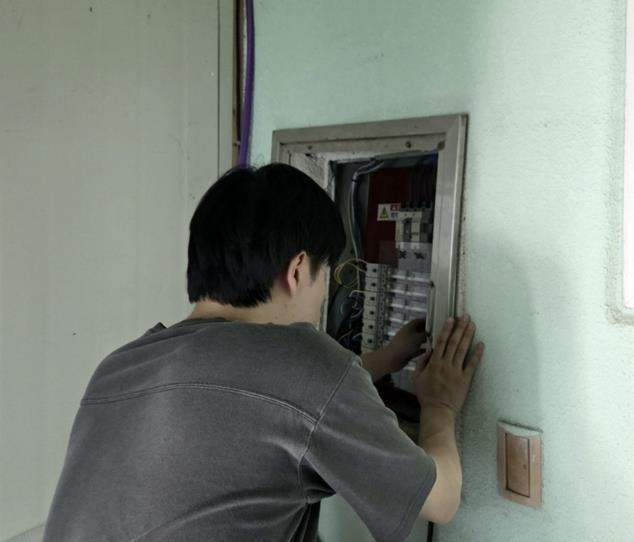 11일 안면읍에서 진행된 농어촌민박 점검 모습.