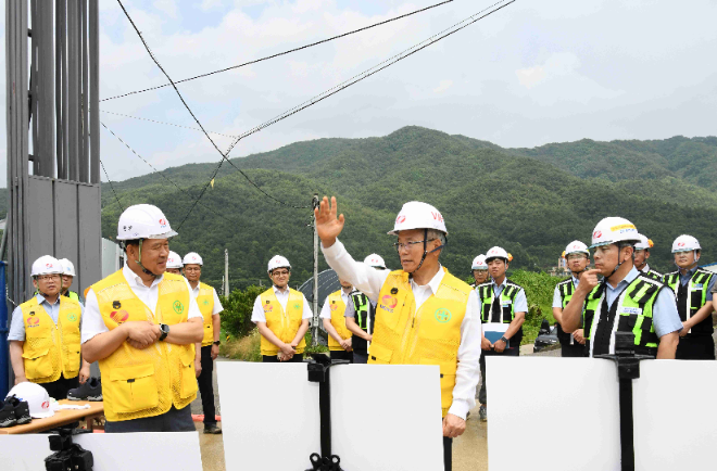 한전 김동철 사장, 호남·강원 송변전 설비 현장점검 실시..."에너지 고속도로 이행 박차"