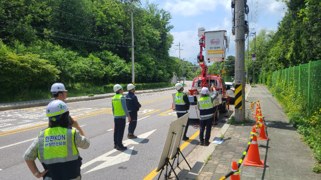 한전KDN, 경영진 주도 폭염 현장 안전 강화..."안전사고 예방 철저 강조"