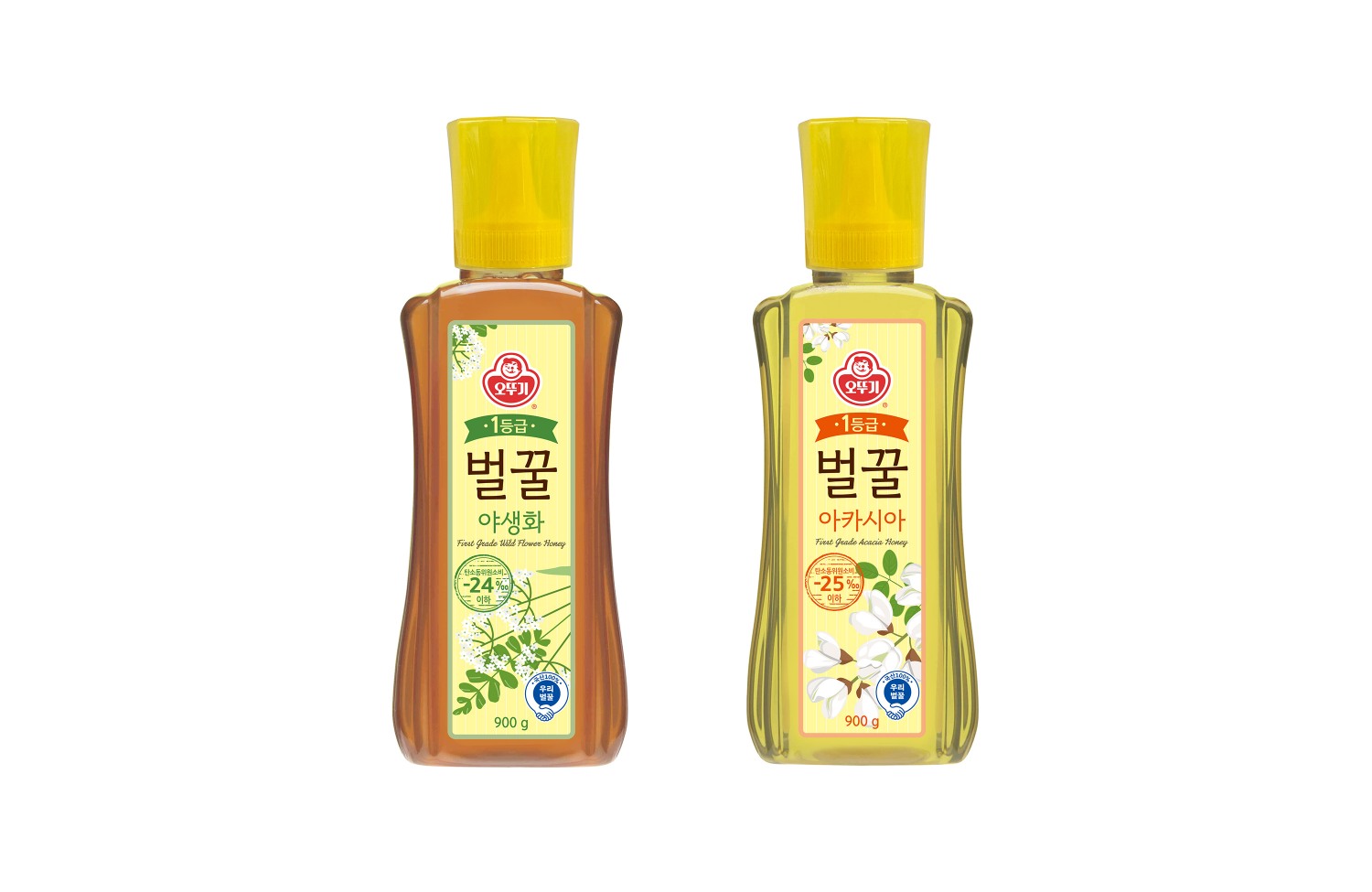 ㈜오뚜기, ‘1등급 벌꿀’ 2종 선보여