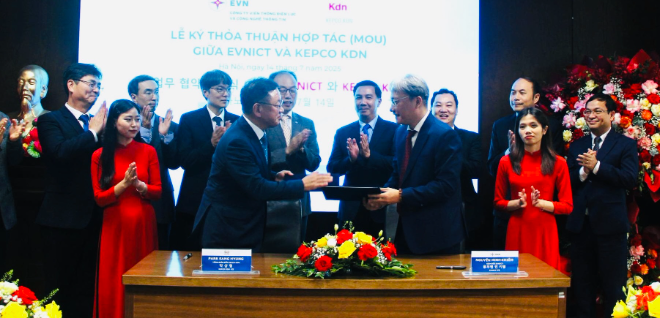 한전KDN, 베트남 EVNICT와 전력분야 디지털전환 위한 협력 약속
