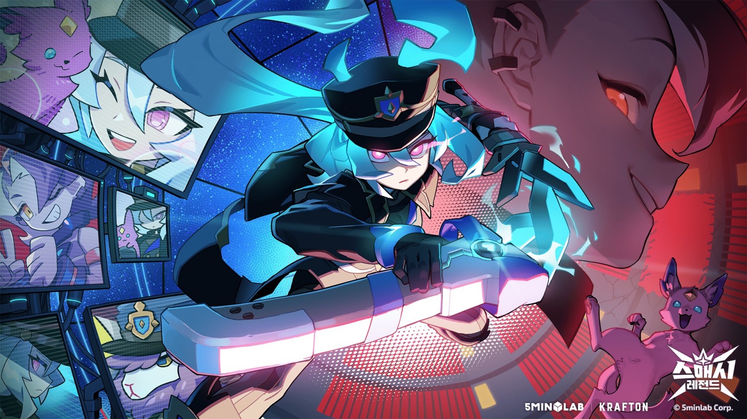 크래프톤 5민랩 ‘스매시 레전드’에 신규 레전드 ‘티르핑’ 출시