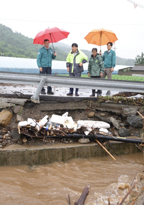 공주시, 집중호우 피해 최소화 총력 대응