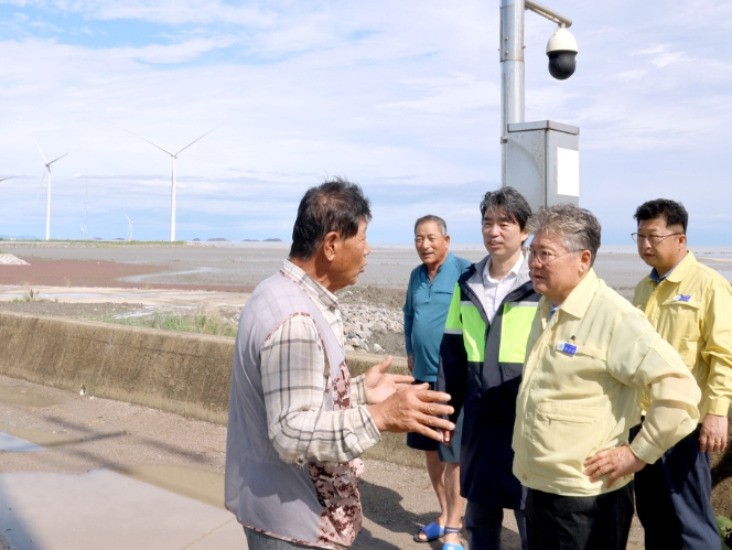 집중호우 현장 긴급 점검