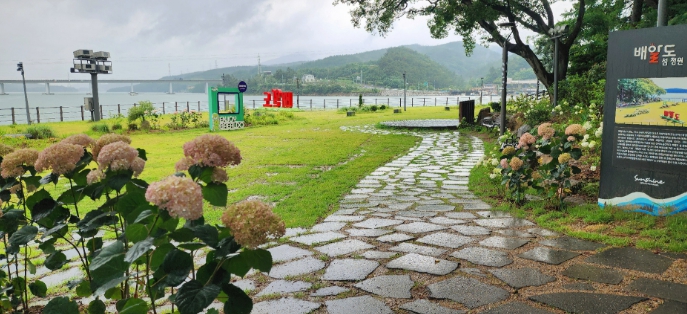 낭만플랫폼 ‘배알도 섬 정원’ 수국 명소로 가꾼다