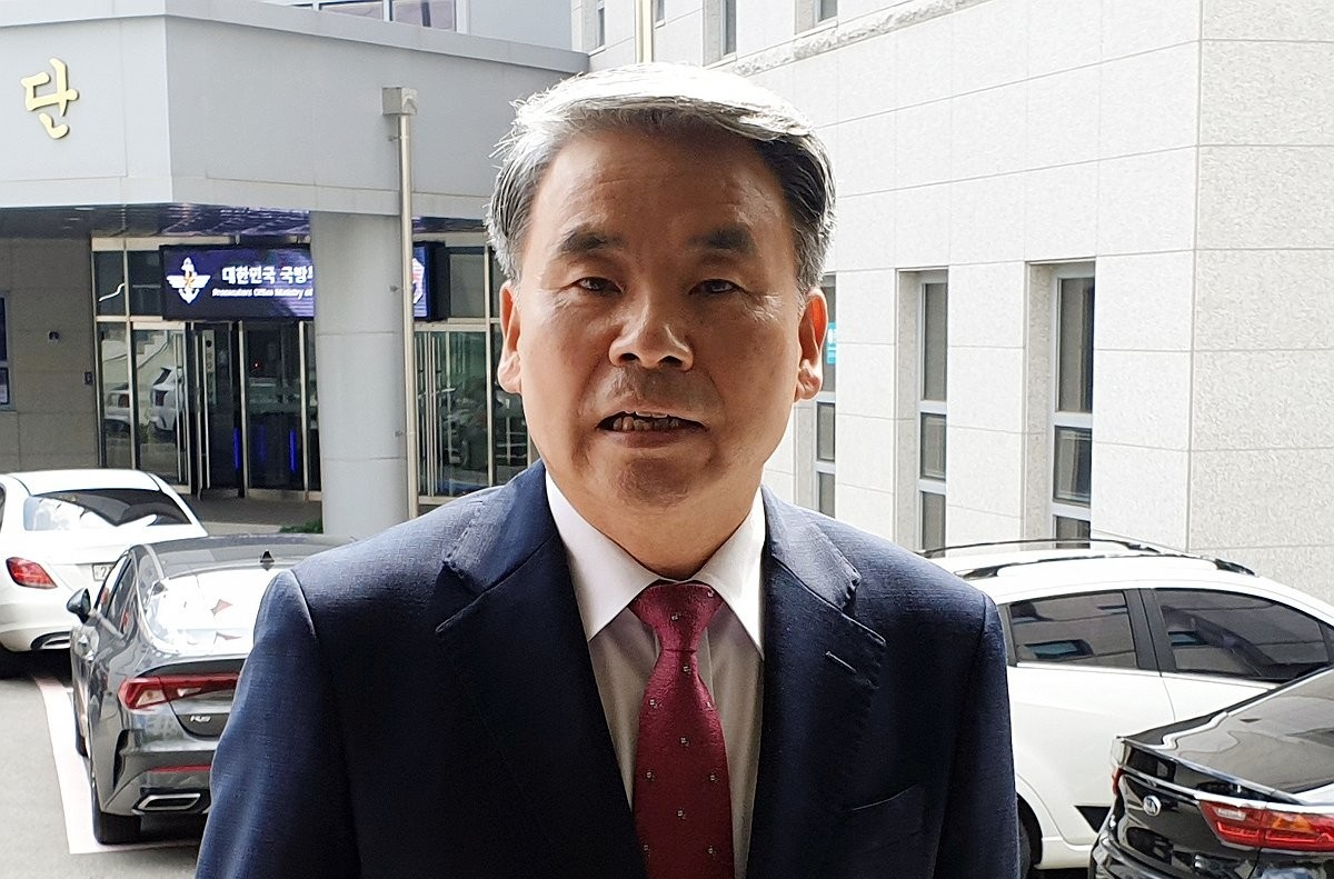 박정훈 전 수사단장 공판 출석하는 이종섭 전 국방부 장관(사진=연합뉴스)