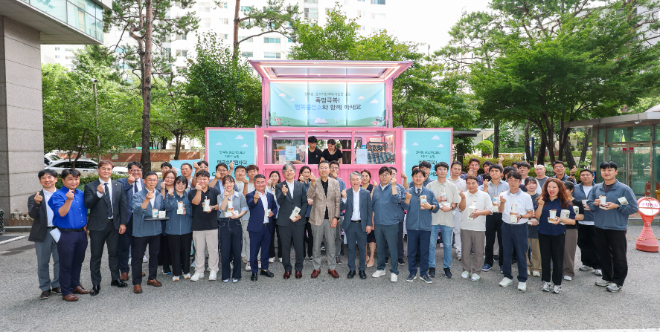 한수원, 원전해체 강소기업 방문 ‘찾아가는 푸드트럭 활동’ 시행