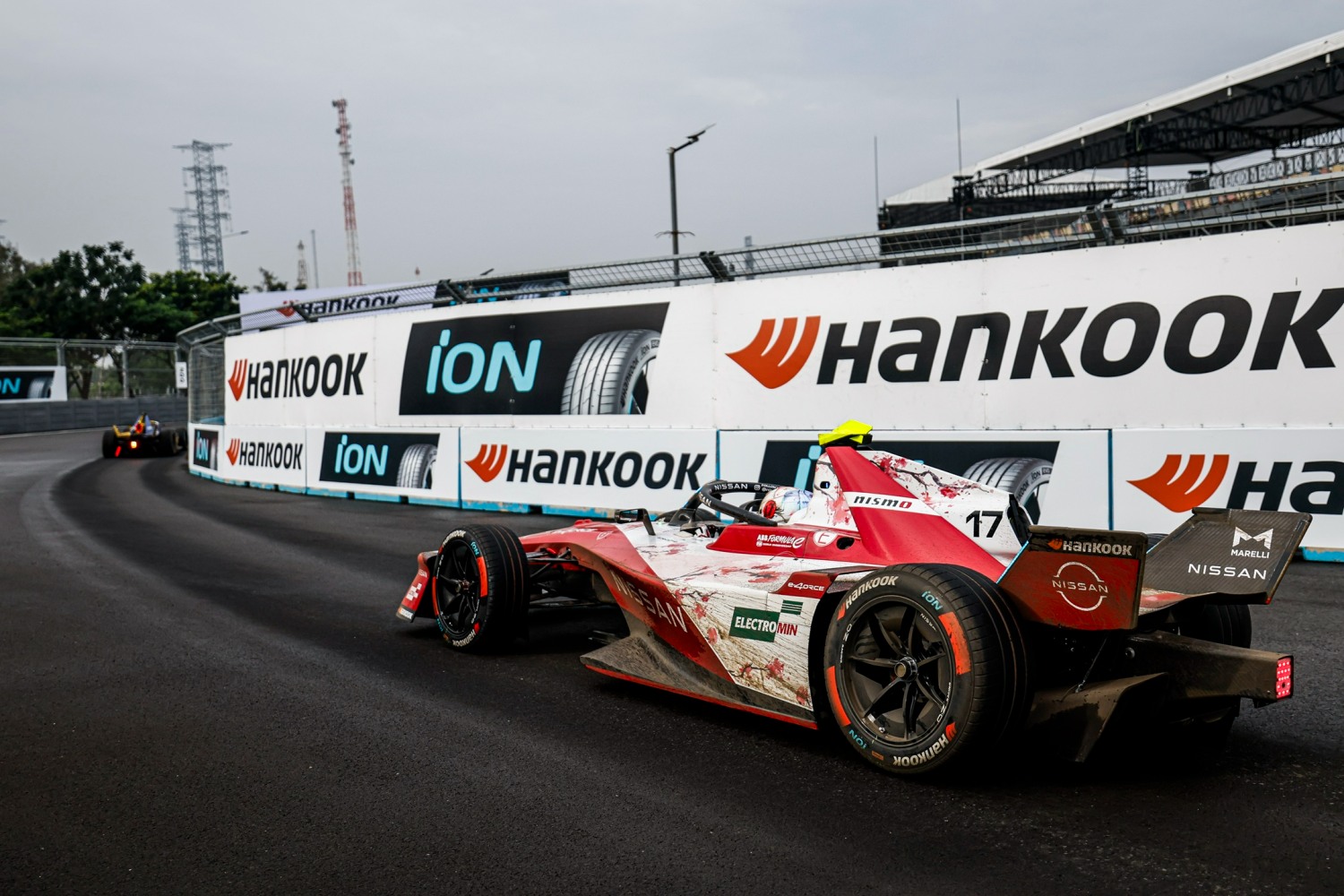 포뮬러 E 2025 자카르타 E-Prix 경기 장면.(사진=한국타이어)