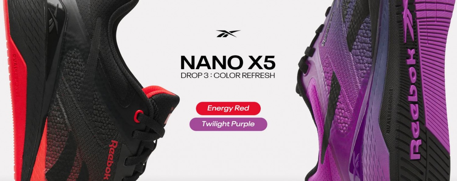 리복, ‘나노 X5’ 신규 컬러 선보여