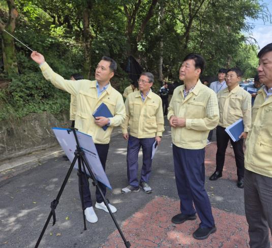 전주시, 재해취약지역 현장 점검 실시