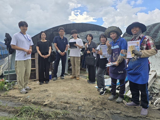 완주군, 외국인 근로자 폭염 ‘찾아가는 지원’