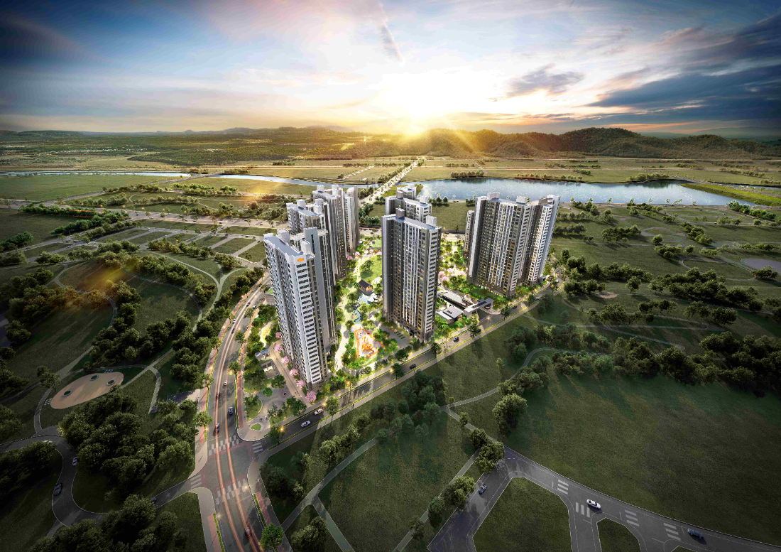 ‘광명시흥 민간참여 공공주택사업’ S1-10·B1-3블록 조감도.(사진=DL이앤씨)