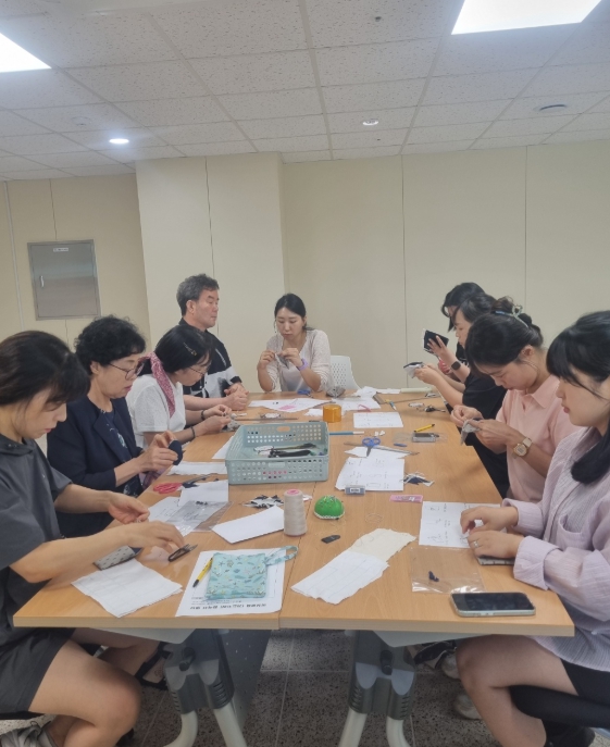 창동개나리 어울림센터 재봉틀 교육 프로그램
