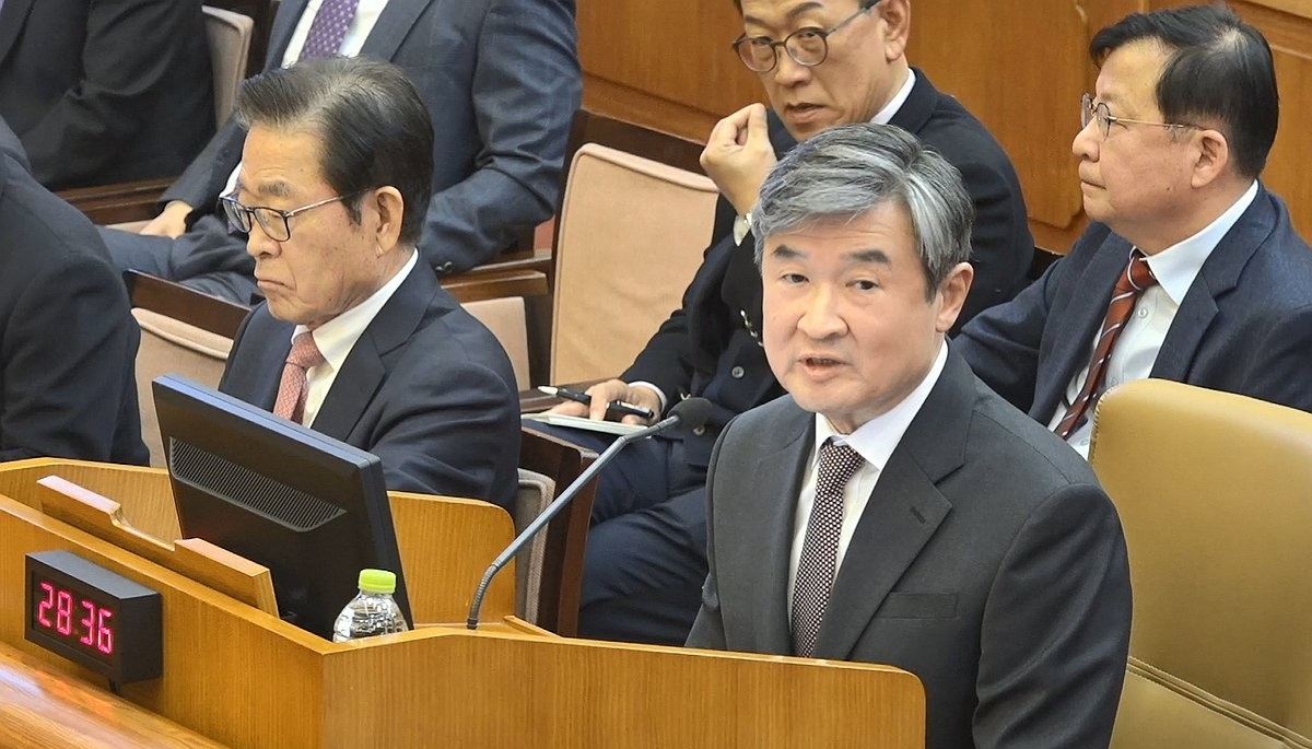 조태용 국정원장, 윤 대통령 탄핵 심판 8차 변론 발언(사진=연합뉴스)