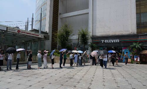 세븐일레븐 ‘마키키 쇼비뇽블랑’ 선 출시행사 진행