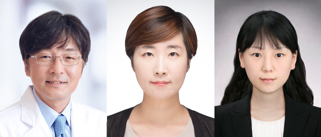 (왼쪽부터) 서울대병원 소아신경외과 김승기 교수, 제이엘케이 고은정 박사, 소아암·희귀질환지원사업단 최승아 연구교수. 사진=서울대병원