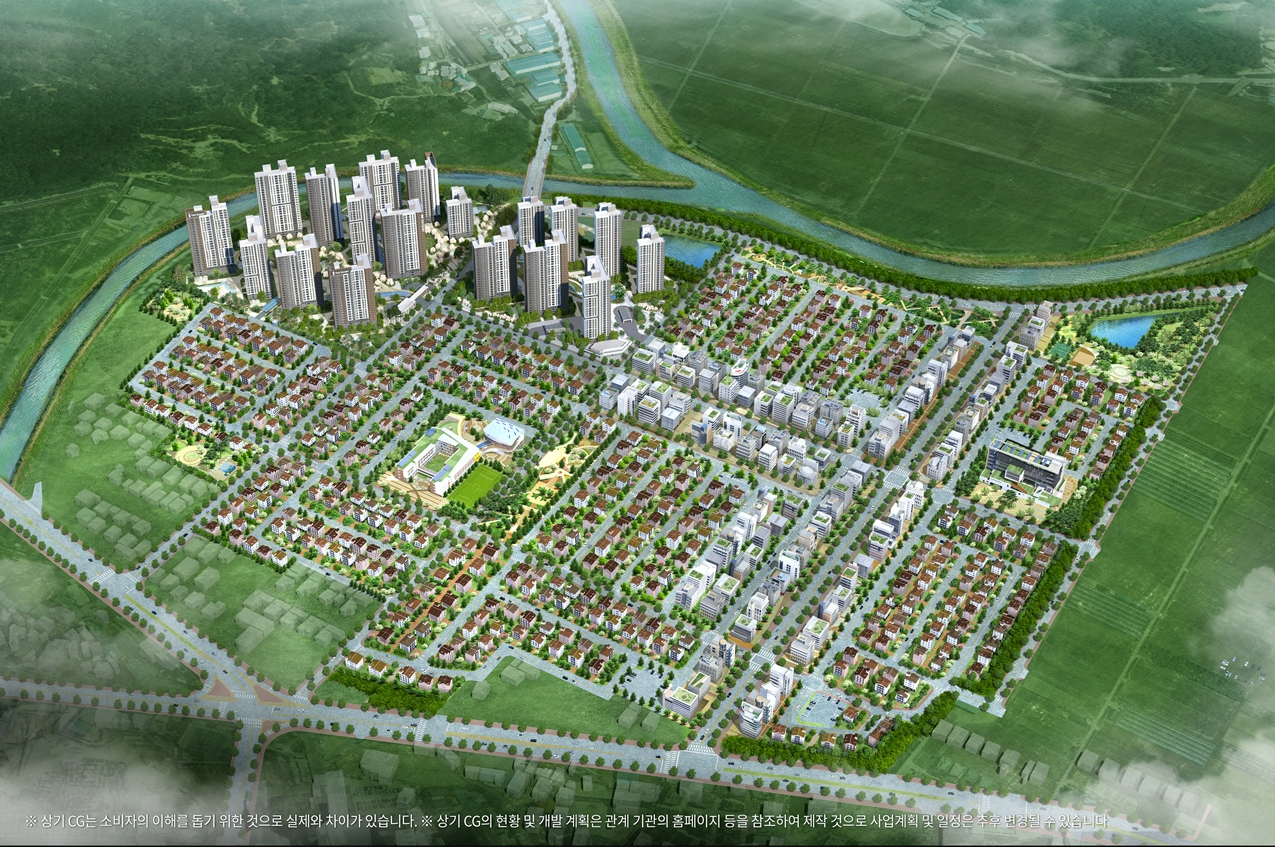 더샵 신문그리니티 2차 조감도.