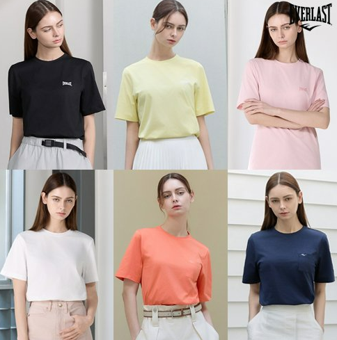 홈앤쇼핑, 에버라스트 소로나 티셔츠 6종 선보여