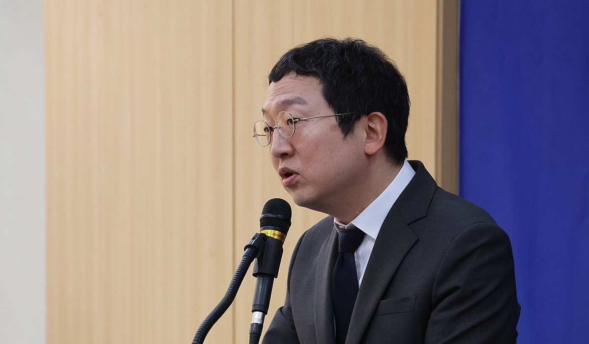 브리핑 하는 정민영 특검보(사진=연합뉴스)