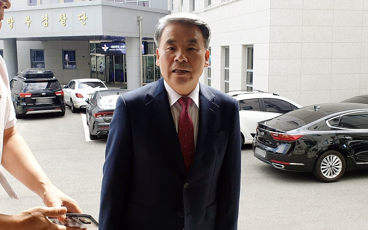 박정훈 전 수사단장 공판 출석하는 이종섭 전 국방부 장관(사진=연합뉴스)