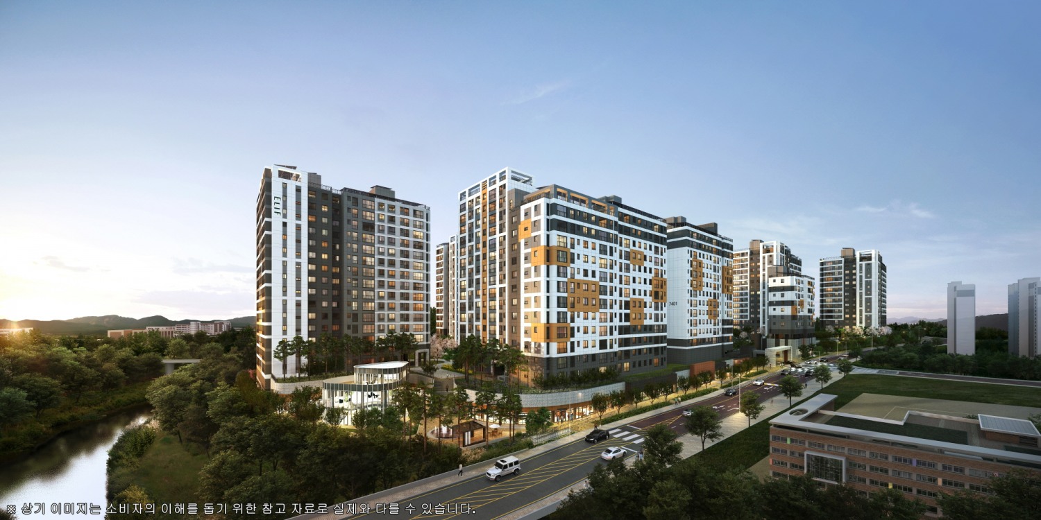 엘리프 검단 포레듀 투시도