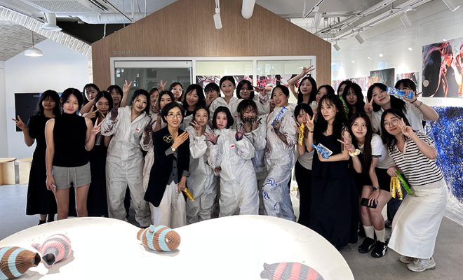 동덕여대 예술대학, 예비예술인 첫 전시 '신체는 선을 낸다' 성료