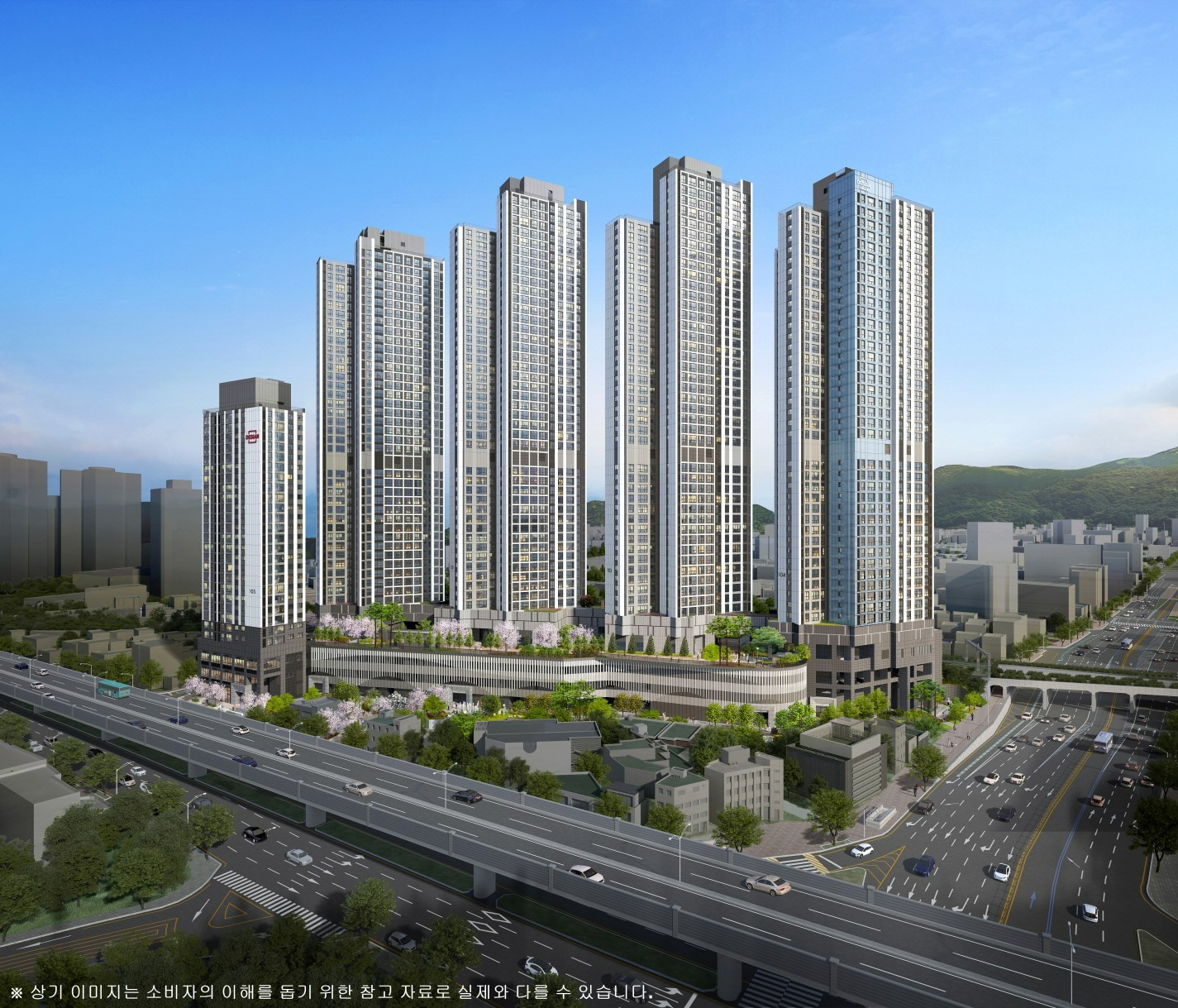 서면 어반센트 데시앙 투시도.(사진=태영건설)