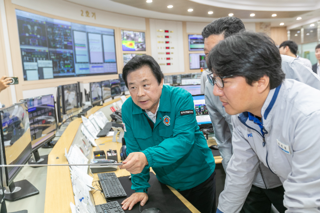 강기윤 한국남동발전 사장, 삼천포 이어 여수발전본부 불시점검