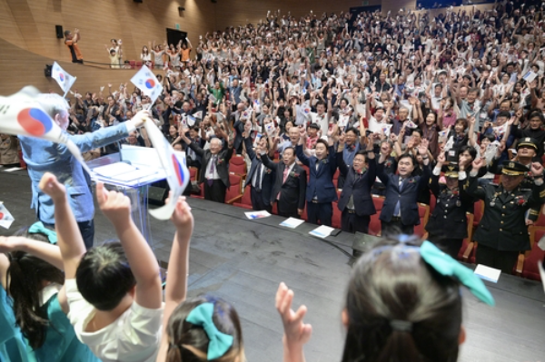 세종시 제80주년 광복절 경축행사.(사진=세종시)