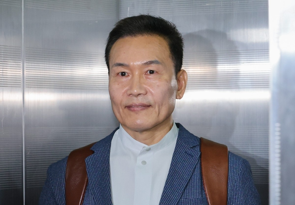 특검 출석하는 '멋쟁해병' 송호종(사진=연합뉴스)