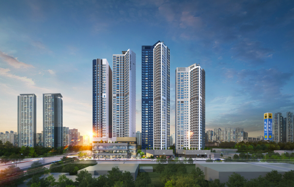 숭의역 라온프라이빗 스카이브 투시도.