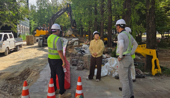 청주시, 혹서기 공사 현장 안전점검