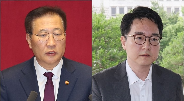박성재 전 법무부 장관(왼쪽)과 심우정 전 검찰총장(사진=연합뉴스)