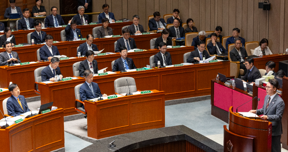 김민석 국무총리, 국회 예결위 전체회의에서 인사말(사진=연합뉴스)