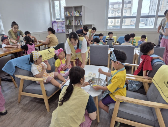 공주시, ‘영유아 쿠킹클래스’ 양성평등문화 확산