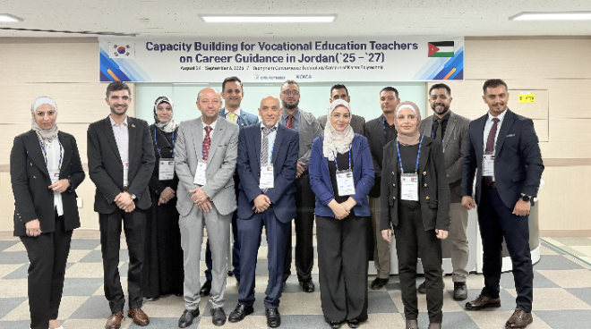 폴리텍대, 요르단 직업훈련교사 대상 진로지도·직업교육 역량 강화 연수 진행