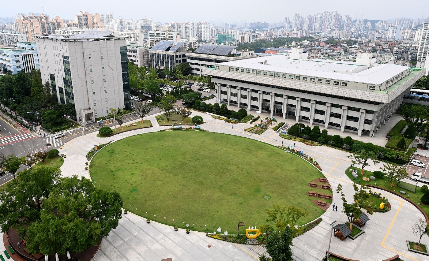 인천시청 전경