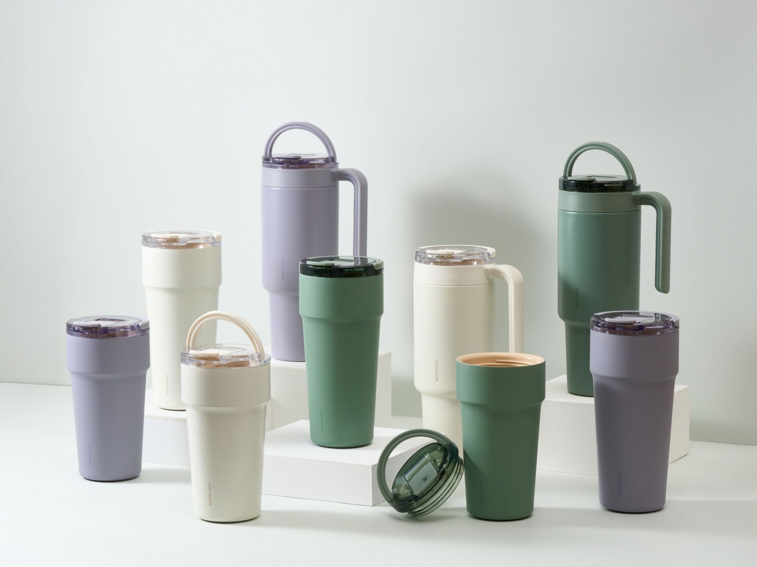 락앤락, ‘메트로 카페 핸들 세라믹 텀블러’ 3종 선보여
