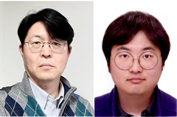 왼쪽부터) 고려대 생명과학부 송현규 교수(교신저자), 양우석 박사과정(제1저자). 사진=고려대