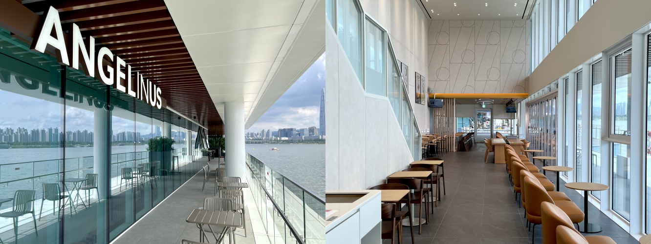 엔제리너스, 한강 위 감성형 플로팅 카페 ‘르엘캐슬갤러리점’ 선봬