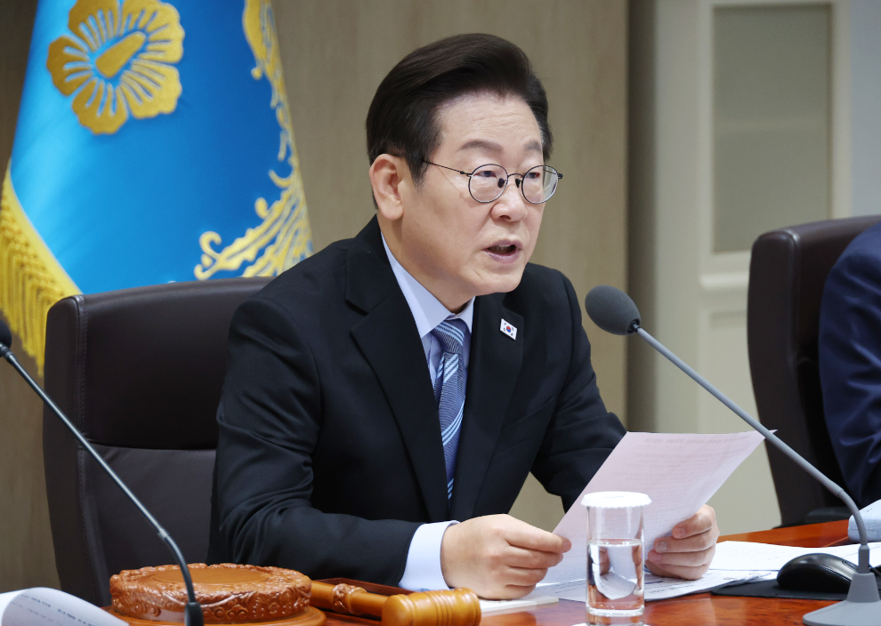 이재명 대통령 국무회의 발언(사진=연합뉴스)