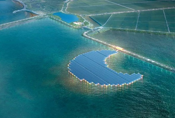 고흥만 수상 태양광(사진=연합뉴스)