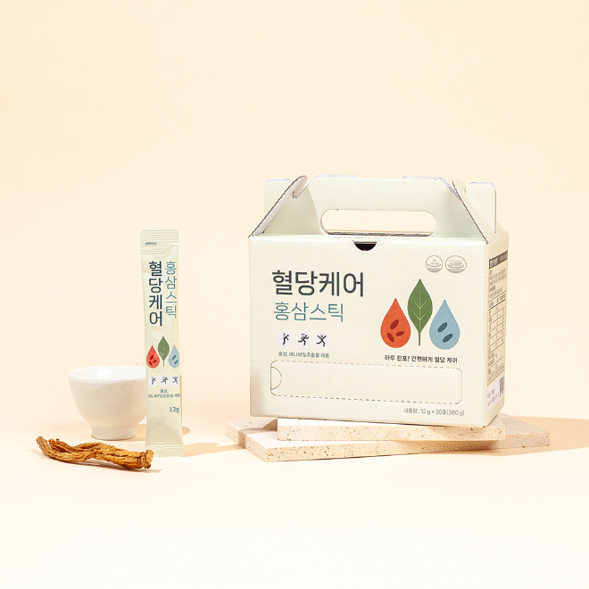 혈당 관리 돕는 ‘혈당케어 홍삼스틱’ 출시 이미지.(사진= 일화)